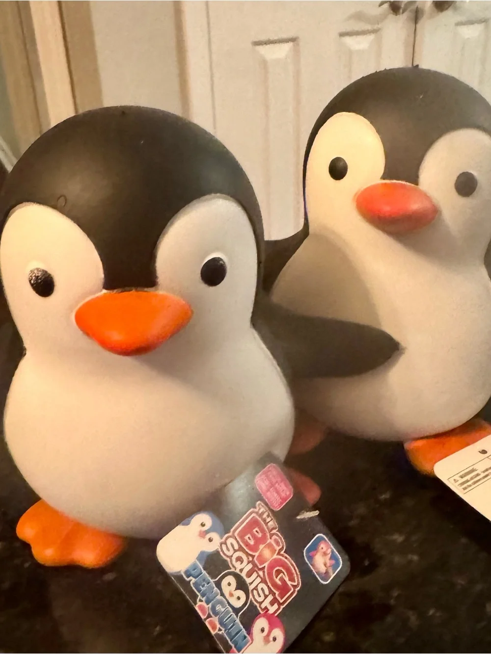 Penguin Squishy Toy - Black & White Penguin